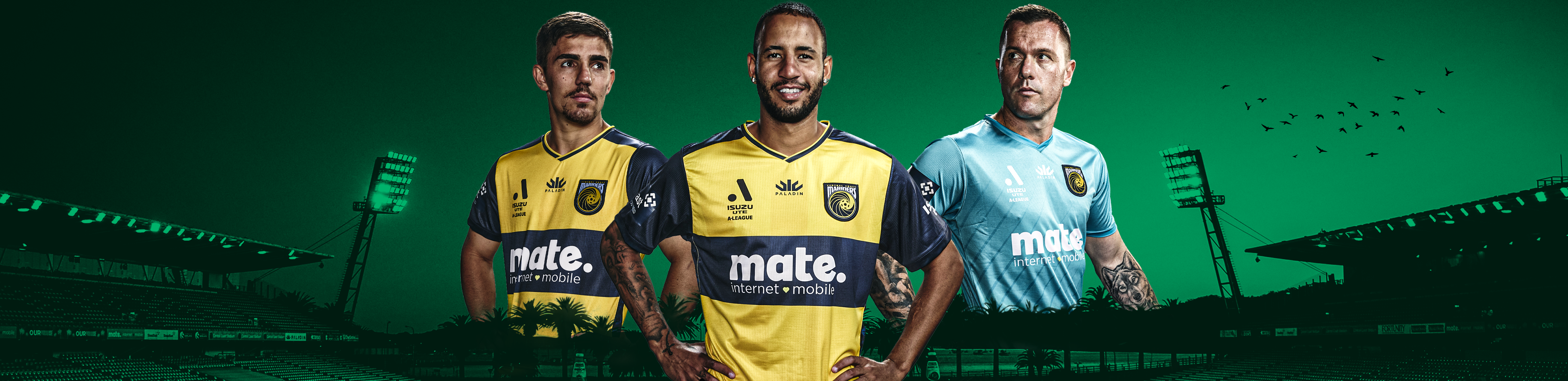 Central Coast Mariners 2022-23 Home Kit