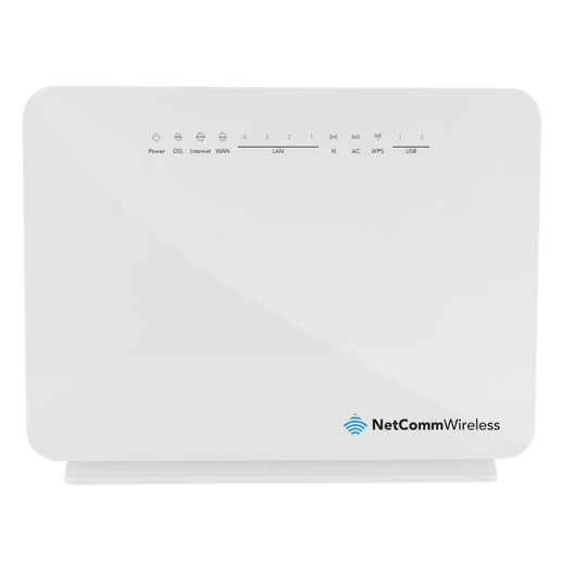 Netcomm Nf8ac Vdsl Adsl Wi Fi Modem Router Front