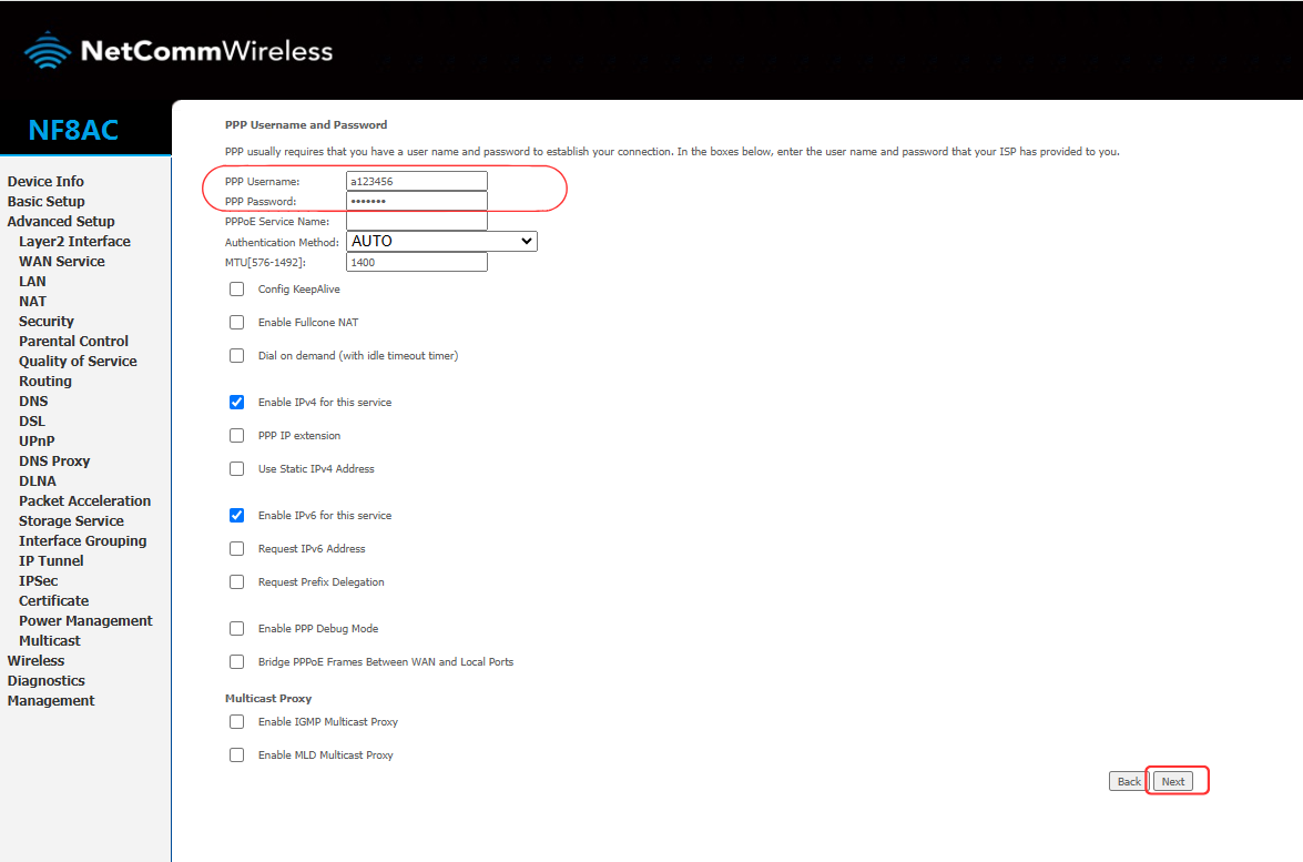 Enable Ipv6 Nf8ac